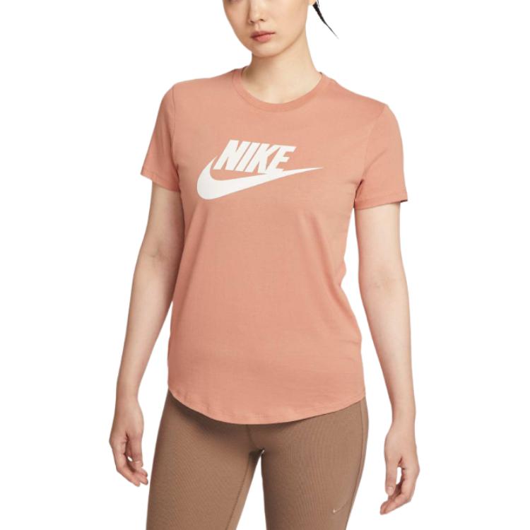 Nike T-shirt tendance respirant à col rond et manches courtes pour femme tops DX7907-688