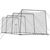 Baseball Batting Cage, 12000 X 3680 X 3100mm Freestanding Portable Batting Cage, Hitting Cages with 45-Ply Knotted HDPE & Long Positioning Ropes,