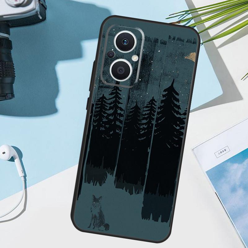 Summer Nights Cover For OPPO Reno 12 F 13F 14F 11F 10 11 13 14 Pro 7 8 Lite OPPO Find X9 X5 X6 X8 Pro Case