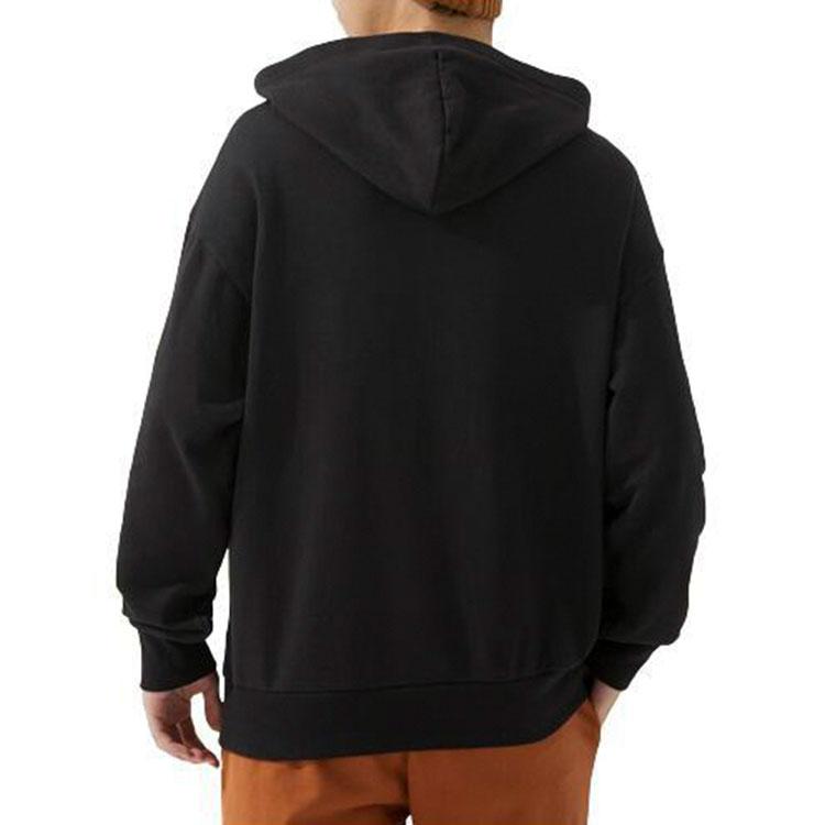 Puma Felpa Unisex Casual a Manica Lunga con Cappuccio e Coulisse, Stampa Lettere, Stile Vintage Americano, Nera 625801-01