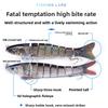 Luya Bait Multi-section Fake Bait, Luya Bait 8-section Multi-section Fish Luya Bait Wholesale Hard Bait