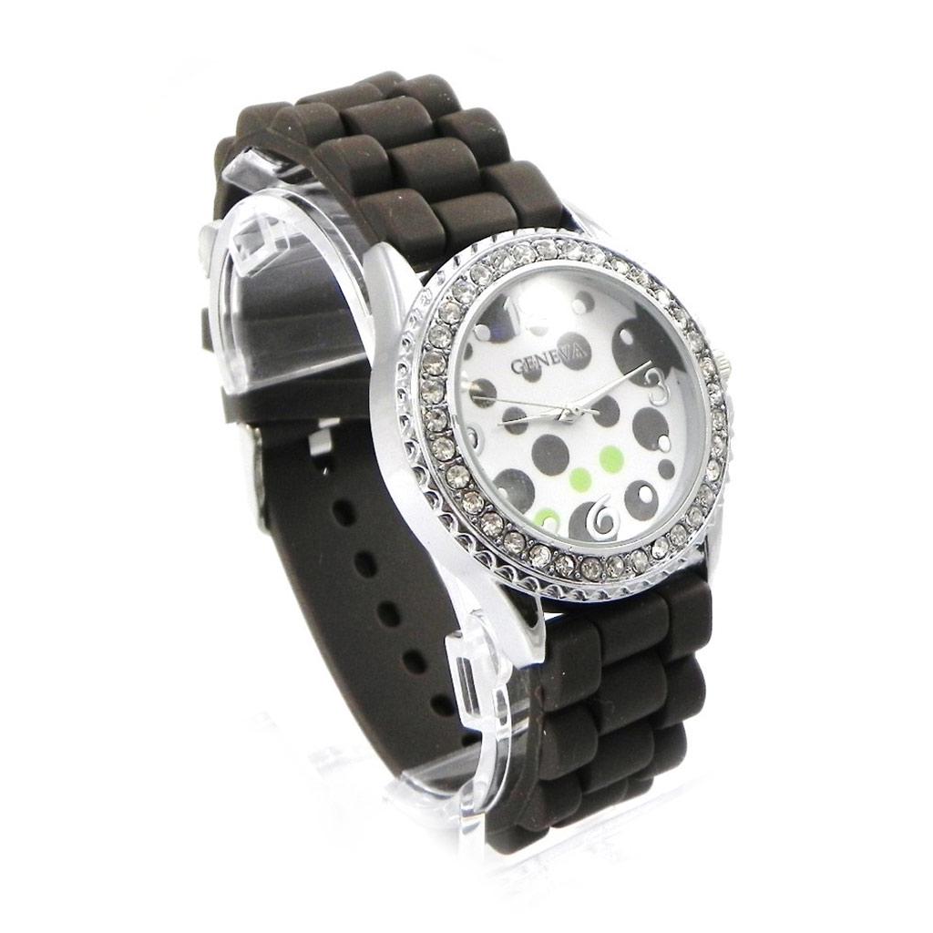 Les Trésors De Lily [I2715] - Kahverengi 'Absolu' Tasarım Saat