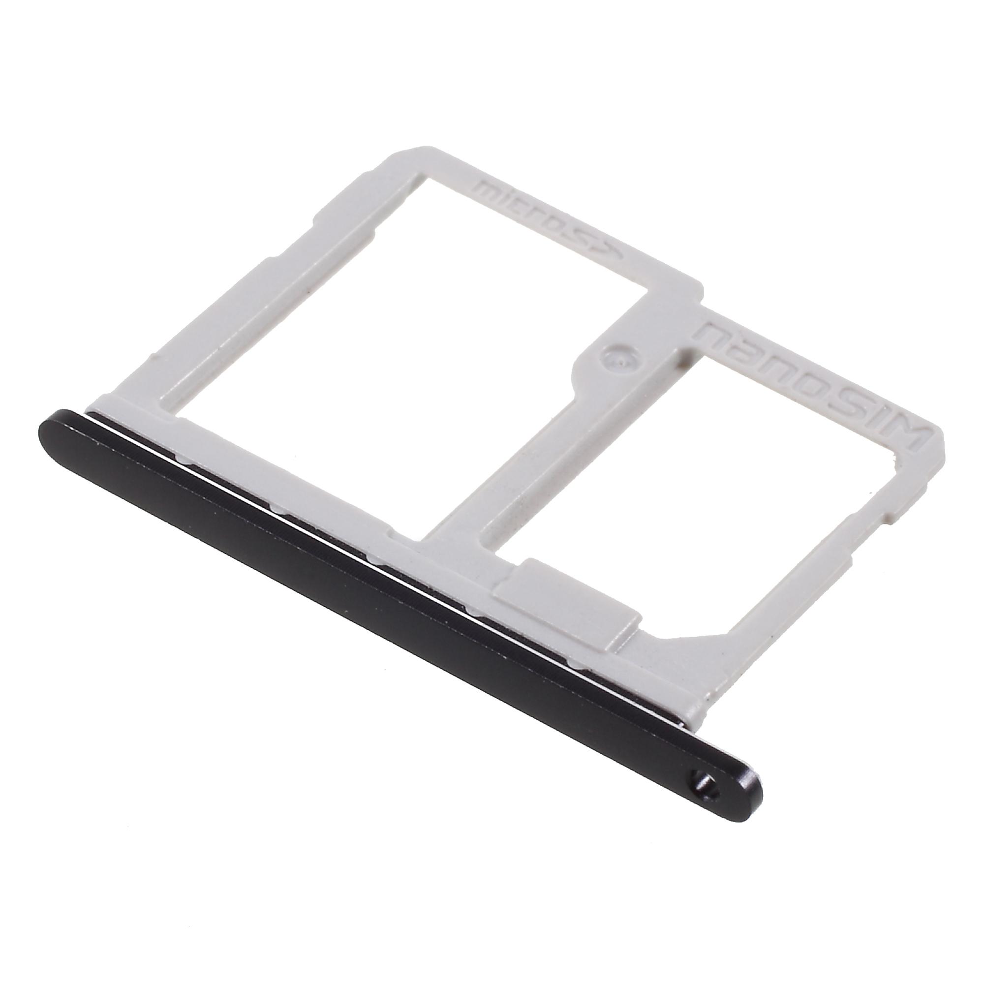 

OEM Dual SIM MicroSD Card Tray Holder Slot for LG Q6 Black