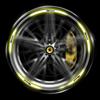 Car Wheel Hub Reflective Stickers Tire Rim Luminous Accessories For BMW M E34 E36 E60 E90 E46 E39 E70 F10 F20 F30 X5 X6 X1 M3 M5 M6 E71 F01 F02 F87