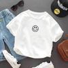 Kids Summer Cartoon Short Sleeve T Shirt Boys Girls Crew Neck Casual Top For Middle Children
