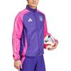 adidas UEFA European Football Championship Germany Team DFB ANTHEM Jacket Men's Collegiate Purple/Bright Fuchsia/White IX0405