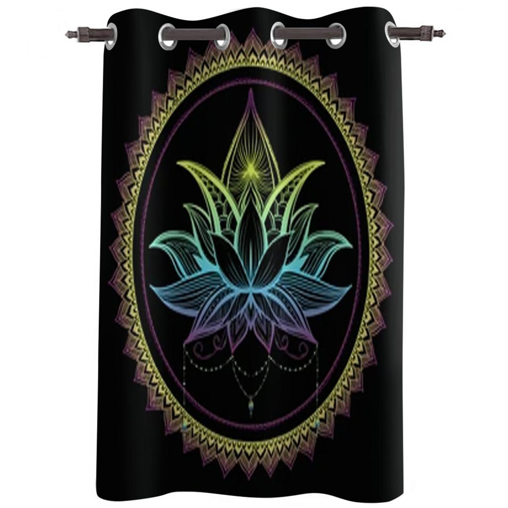 Perdele Fereastră Floare De Lotus Pentru Camera Copiilor Jaluzele Acasă Perdele Pentru Sufragerie Dormitor Draperii