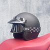 Motorcycle Open Helmet DOT Certified 3/4 Half Helmet