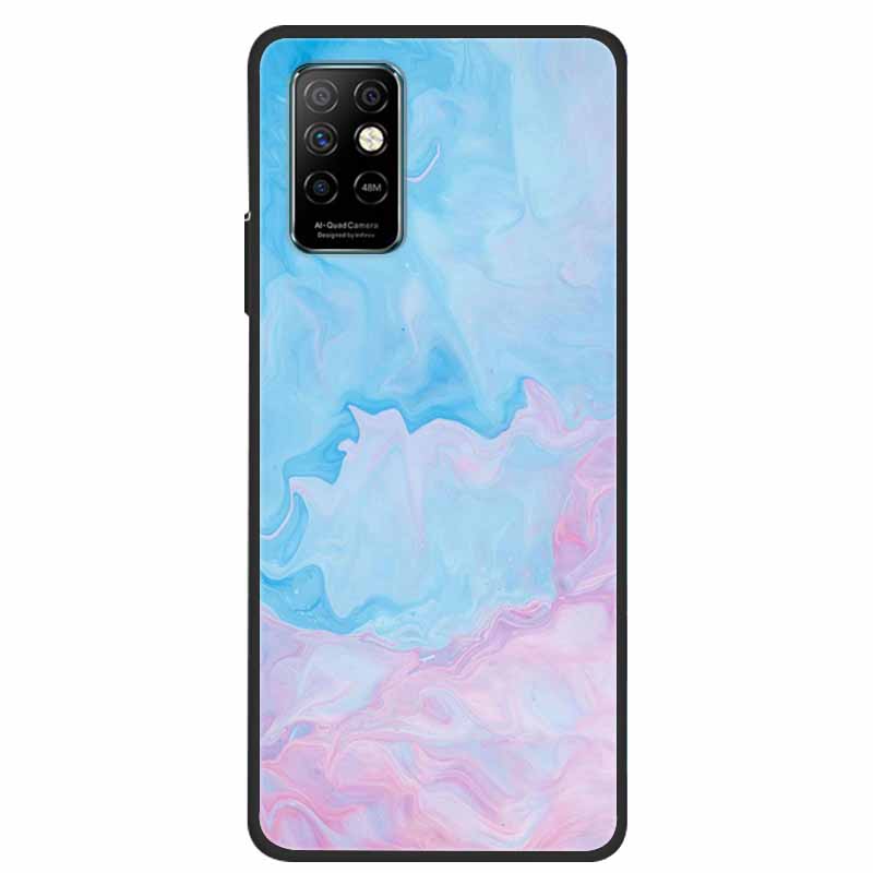 

For Infinix Note 8 Cases Note 8 Fashion Soft TPU Silicone Back Cover For Infinix Note 8 Phone Case Coque Funda X683 X692 Note8 Infinix Note 8 розовый