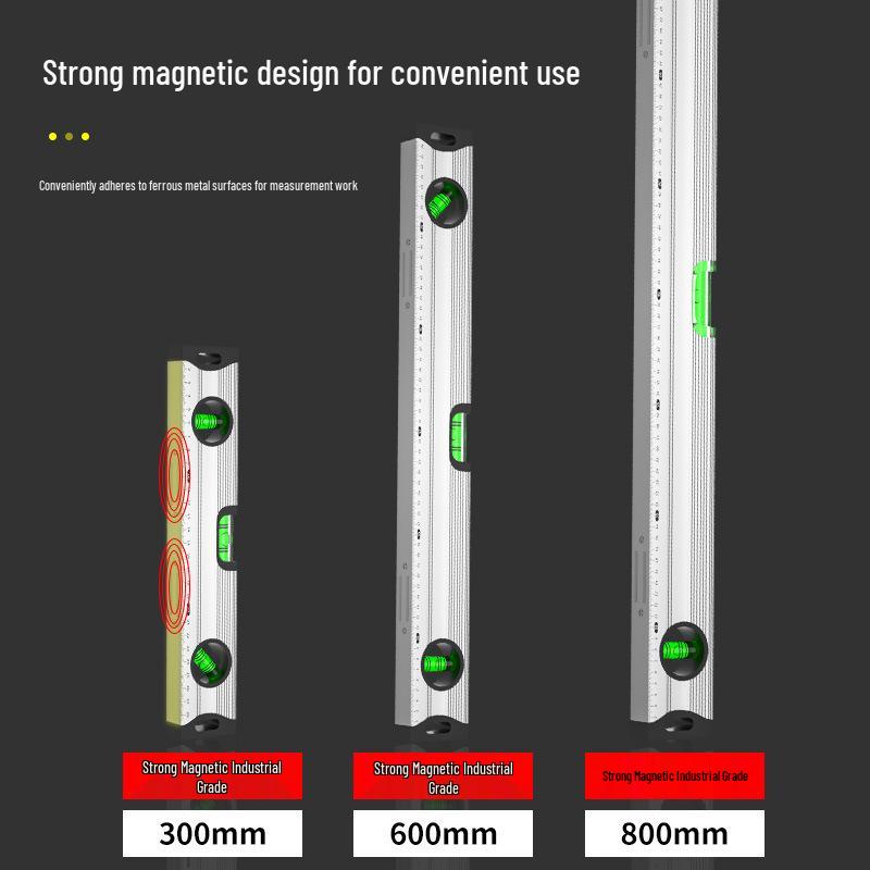 High Precision Magnetic Aluminum Bubble Level Tool