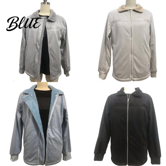 Plus Size Men for Outdoor Leather Thicken Color Faux Coat Solid Winter Jacket