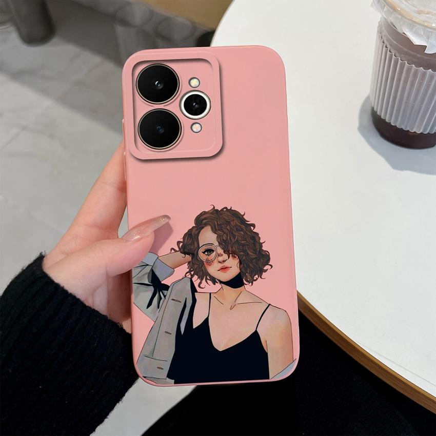 For Realme 15 C73 C33 C35 Note 70 70T 15T 15X C21Y C25Y Shockproof Silicone Phone Case Handsome Boy Girl Patterns Fashion Shell For Realme Back Covers