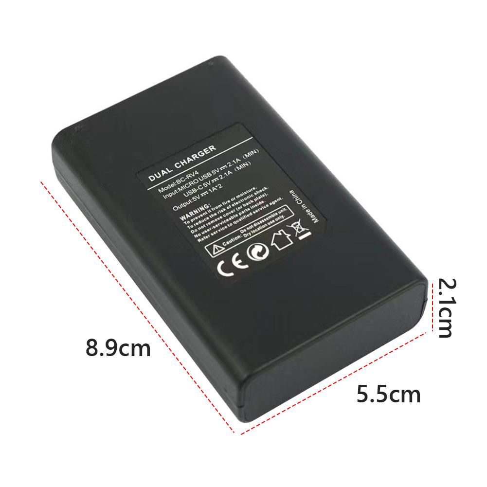 USB Charging Dock DC 5V Ring Battery Charger Station Ring Battery Charger Dock for Ring Stick Up Cam Battery