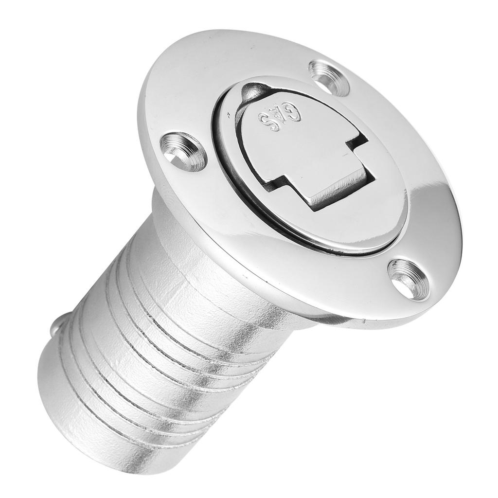 Marine Fuel Deck Fill Filler W  Keyless Lid 316 Stainless Steel Hardware for Boat Yacht Caravan38mm