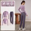 Women's Quick-Dry Long Sleeve Fitness & Yoga Set: Running, Pilates, Body Shaping Top for Spring & Autumn
