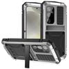 IP54 Waterproof Heavy Duty Metal Phone Case for Samsung S26 S25 Edge S24 S23 S22 S21 S20 Plus S26 Ultra Shockproof Armor Cover
