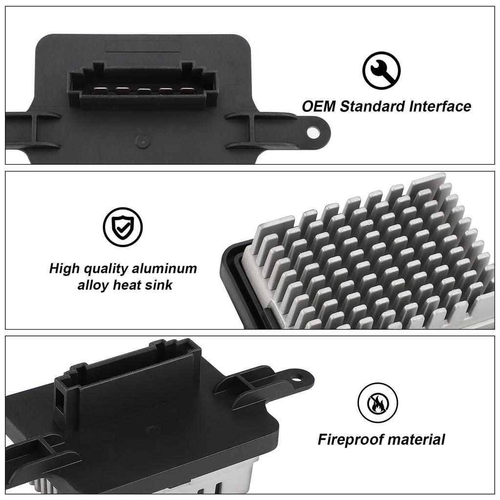 Car Auto Climate Control Blower Motor Heater Resistor OE P7708005 6441.CQ 6441CQ For Citroen DS5 Peugeot 3008 5008