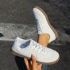 Women Casual Sneakers Outdoor Comfortable Flat Shoes Women Spring Soft Sole Walking Sneakers Female Fashion Low-Top Sport Shoes
