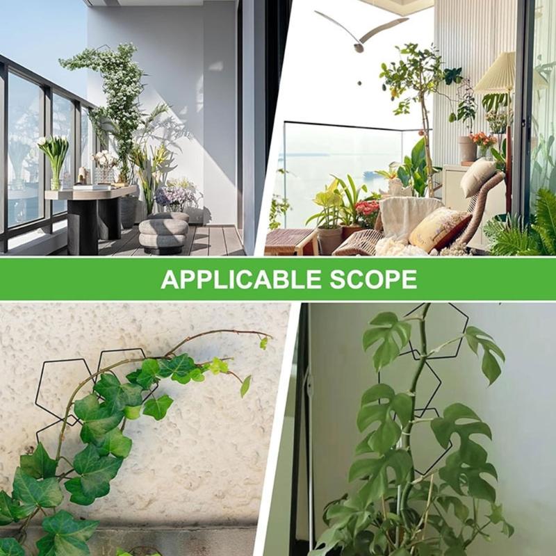 Plant Stakes For Indoor Plant Stem Support Trellis Racks Climbing Bracket Tomato Cages Garden Vegetable Cucumber Support