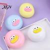 Steamed Bun Squeeze Toy Cartoon Sausage Mouth Stress Ball Big Eyes Relief Fidget Soft Stretchy Decompression Dumpling Desk Anti-stress