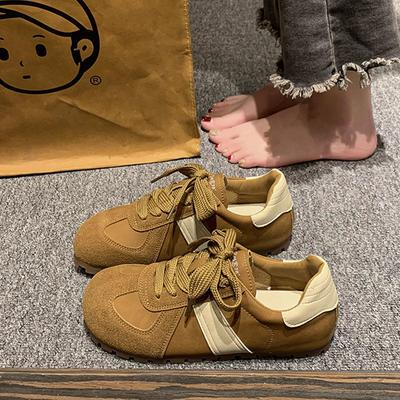 Forrest Gump Schuhe Damenschuhe 2025 neu Frühling Frühling und Herbst Retro Deutsche Trainingsschuhe Casual Sport Kleine Weiße Board Schuhe