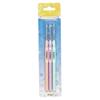 3Pcs/Set New Plastic Handle Crochet Hooks 2.0/2.5/3.0mm 13.7cm Knitting Needle Knitting Tool for Yarn DIY Craft