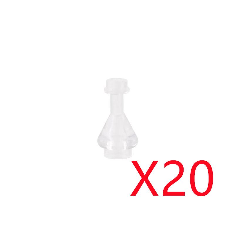 MOC City Building Blocks Character Scene Creative Accessories Mini Brick Color Wine Bottle Reagent Bottle Set Box Toy Gift X007