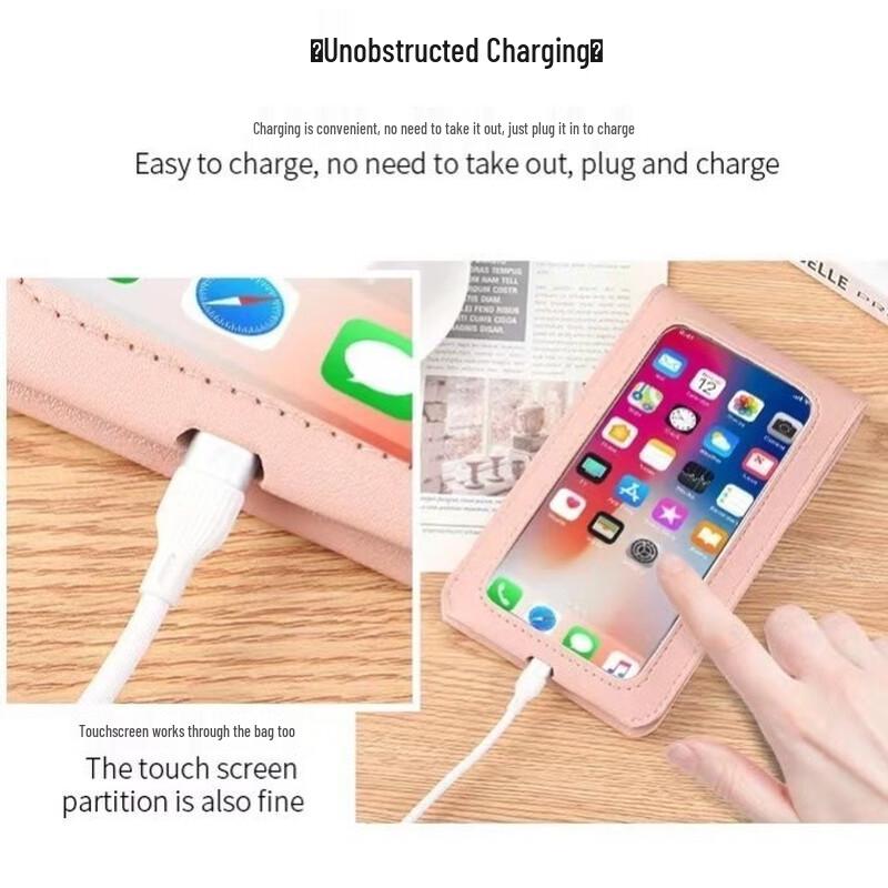 Waterproof Touchscreen Crossbody Phone Pouch