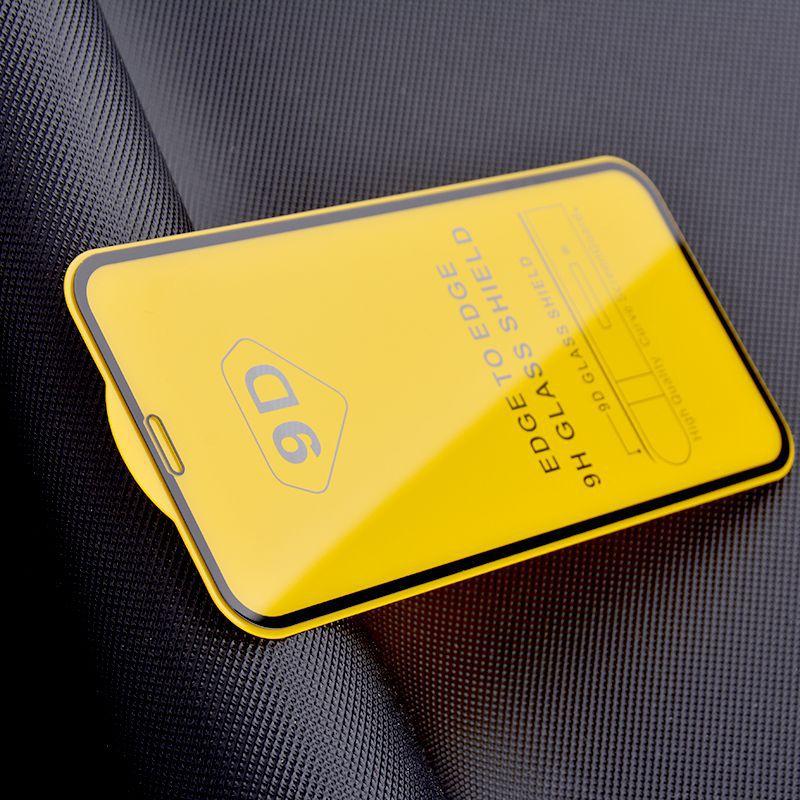 9D silk screen tempered film for Apple 12 iPhone14 /11ProMax 13 protective film