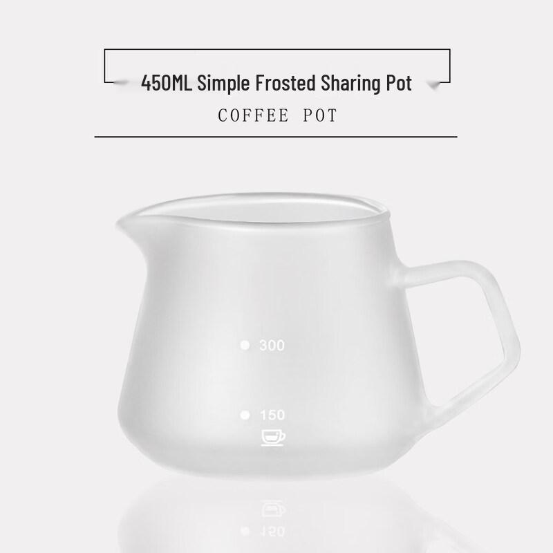 Cloud Glass Coffee Sharing Pot
