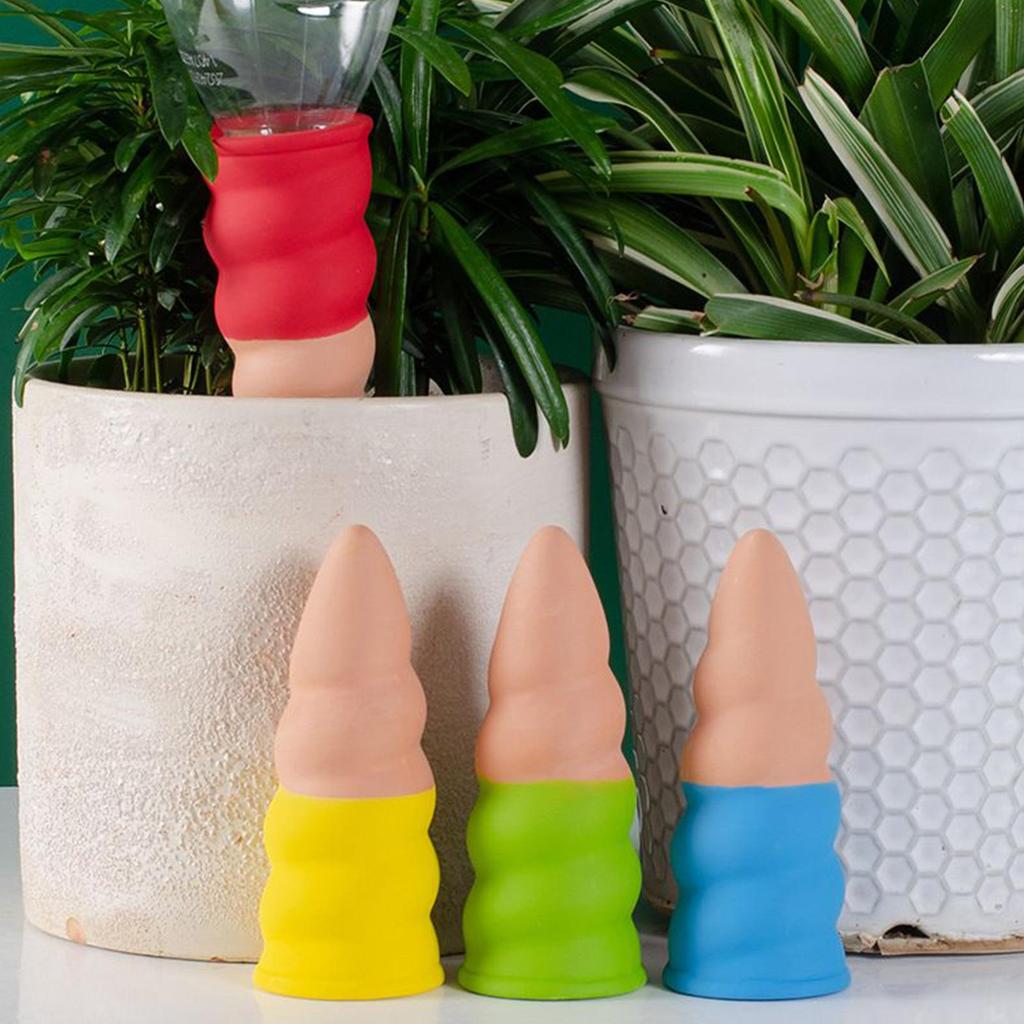 4pcs Self Watering Spikes Automatic Drip Irrigation Plant Spikes Gardening Irrigation System Houseplants Waterer Devices