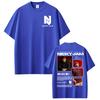 T-shirts Graphiques de Tournée d'Album du Rappeur Nicky Jam Vêtements Unisexe Mode Hip Hop Street T-shirt Coton Confort T-shirts à Manches Courtes