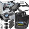 Drohne Controller Mit LCD 2 Kameras Spielzeug 115G Wifi 3x Akku 300M Opticalflow