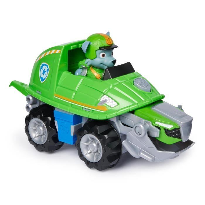 Spin master vehicule + figurine rocky jungle pups la pat' patrouille