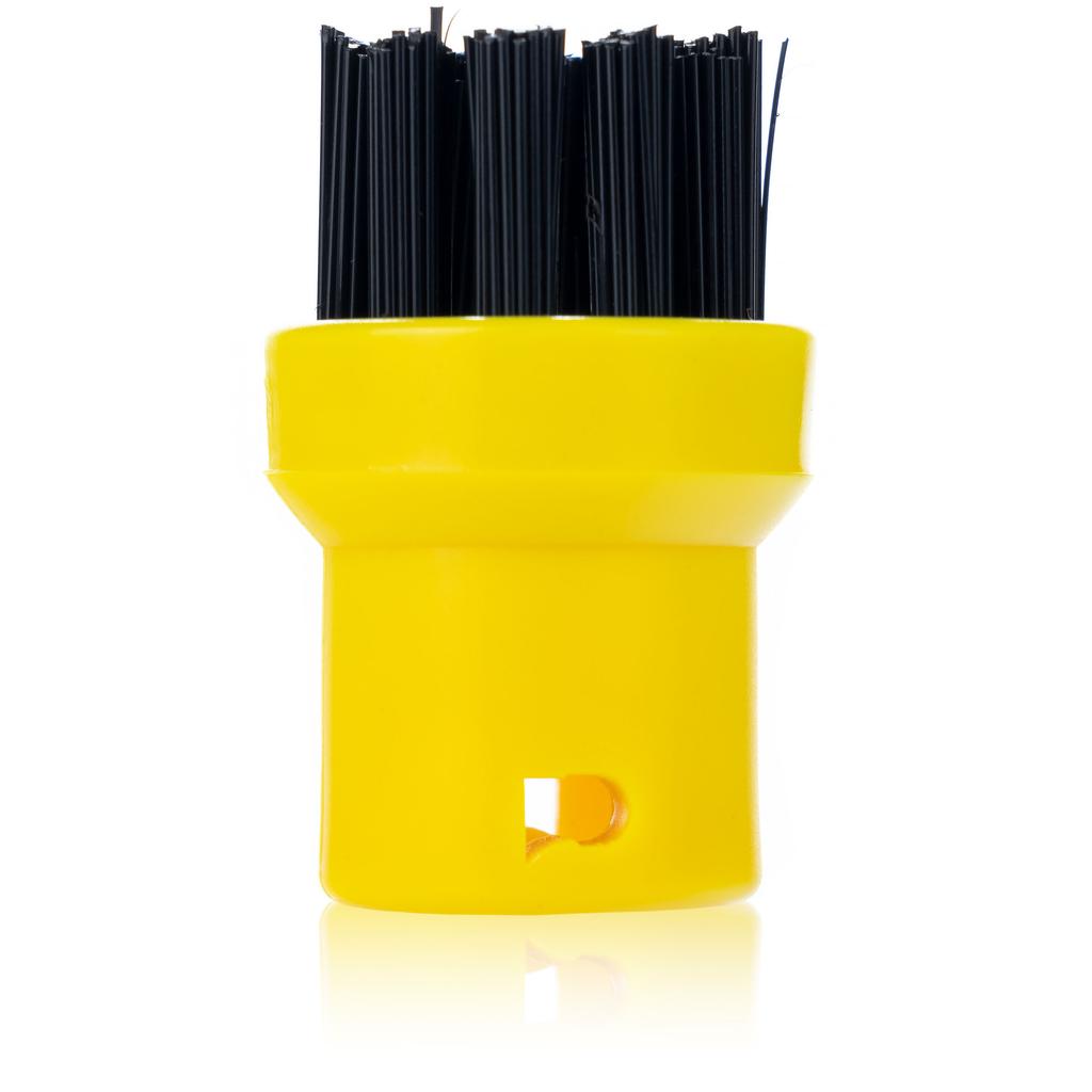 Rosfix Szczotka Do Parownicy – Okrągły Kształt Do Czyszczenia Trudno Dostępnych Miejsc | Kompatybilna Z Karcher SC | 1 Sztuka