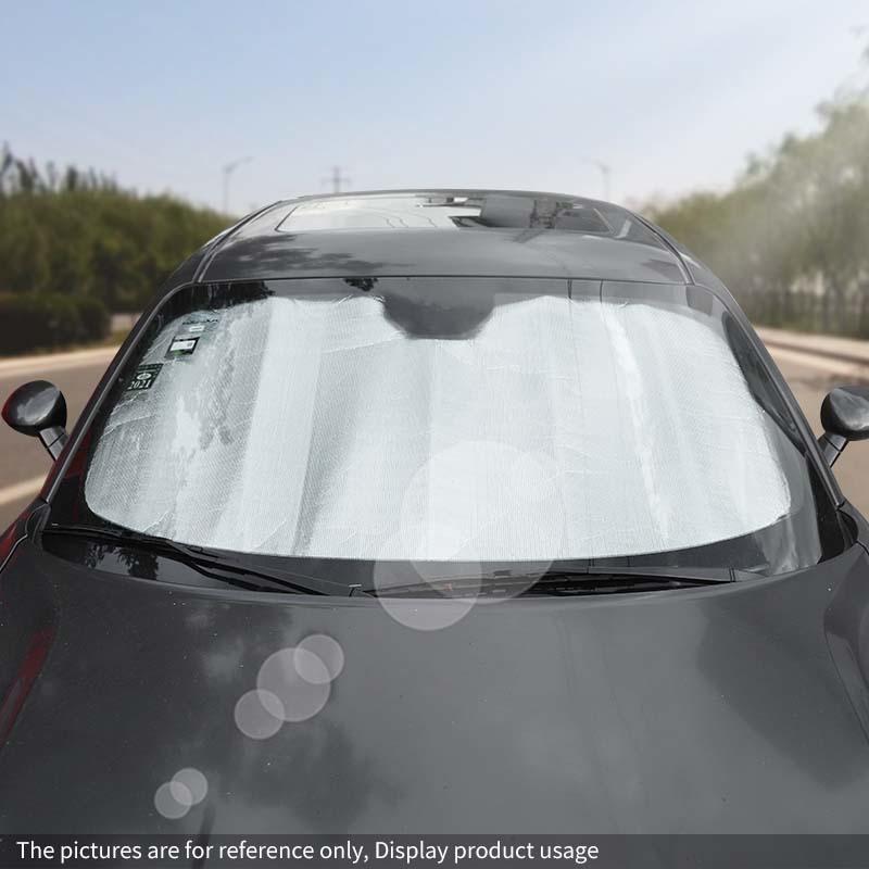 Car Front Windshield Sunshade Window Shade Foldable Sun Visor Cover Fit for Dodge Challenger 2009 Up Car Interior Accessories,1 Pc