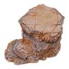 Creative Resin Hideout Cave for Reptiles Perfect for Turtles Snakes and Frogs Enhances Terrarium Environments