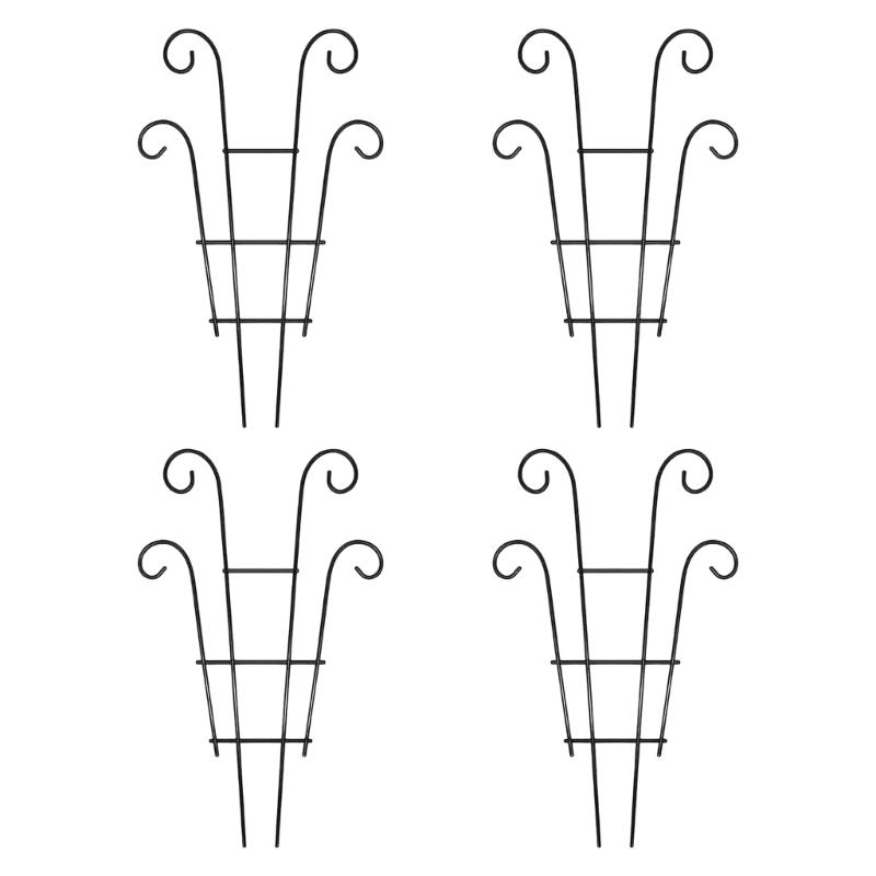 Iron Plant Climbing Support Durability Indoor Plant Trellis For Indoor Outdoor Garden Flower Vertical Growth