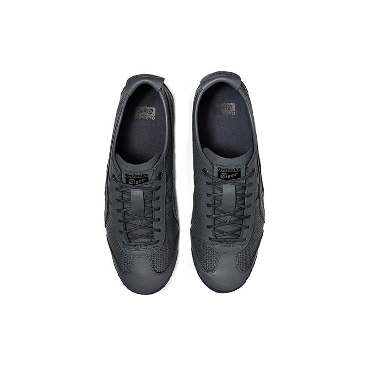 Onitsuka Tiger Mexico 66 Minimalist Solid Color Slip Resistant Durable Low Top Casual Shoes Unisex sneaker Dark-Gray 1183A826-020