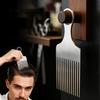 Aluminum Fork Comb Men Personal Grooming Wide Teeth TangleFree Styling Travel Friendly Accessory