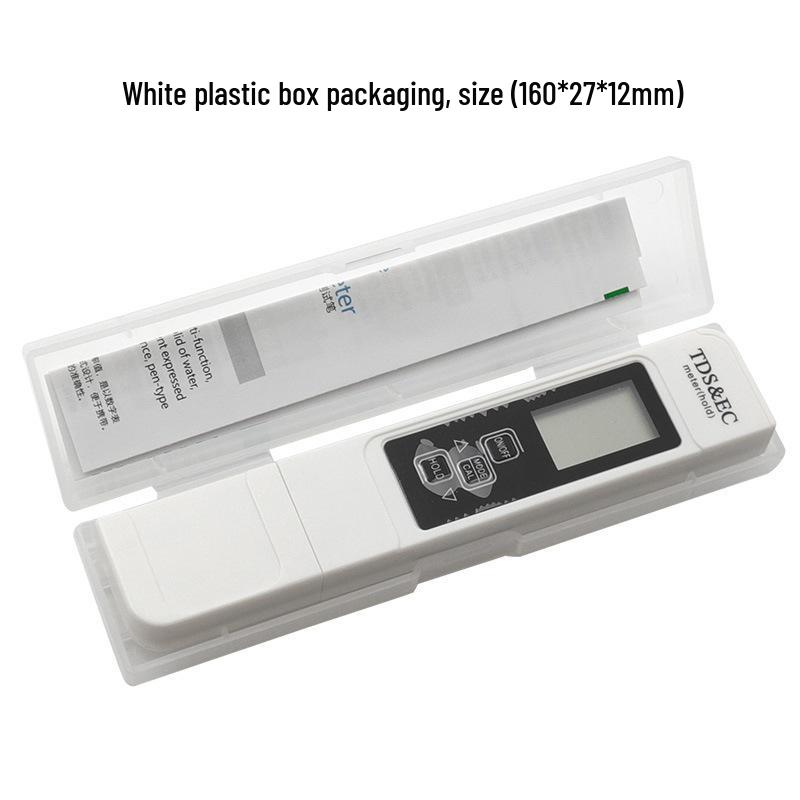 TDS Water Quality Test Pen: 3-in-1 EC Meter & Temperature Tester