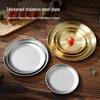 Yangge 304 Stainless Steel Round Serving Plate