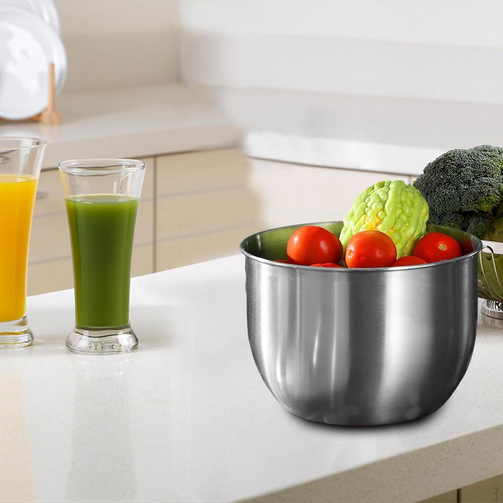 Cooking Bowl for Food Storage And Baking with Rounded Lip Design