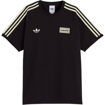 Originals X Oasis Collaboration 3-Stripes SS25 Tour Soft Slim Fit Short Sleeve T-Shirt Unisex Tops KT-3445
