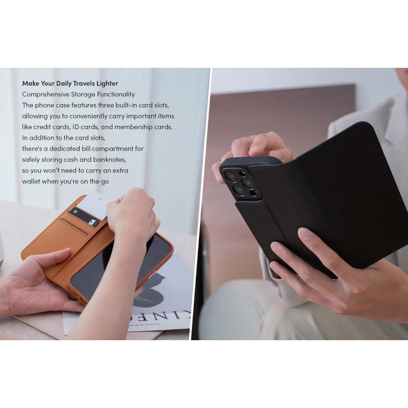 Moshi iGlaze MagSafe - iPhone 15 Case (Meteorite Gray)
