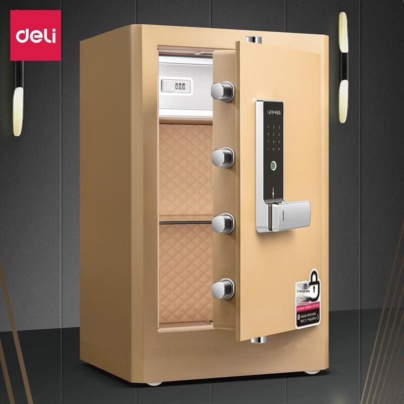Deli 4117G H710 Fingerprint Password Safe