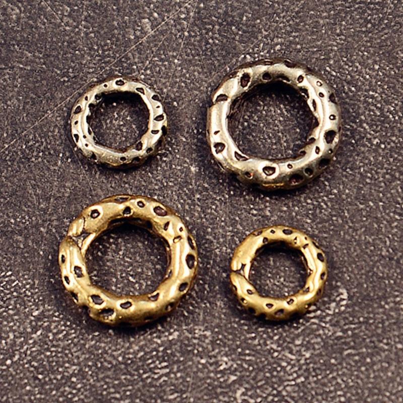 10 Piece Multifunctional Jewelry Pendant Retro Charm Large/Small Beads for DIY Handmade Bracelet Hand Chain Design