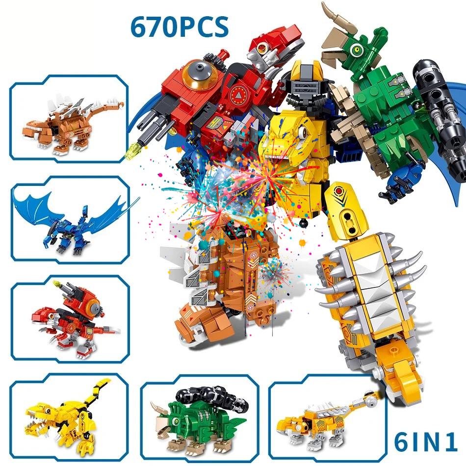 High-Standard-Quality 670Pcs High-Quality 6 In High-Quality 1 High-Quality Dinosaurs High-Quality Movie High-Quality Series High-Quality Building