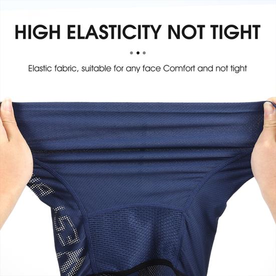 Good Skin-touch Bicycle Face Cover Comprehensive Skin Protection Accessories Good Toughness Cycling Headgear for Sports