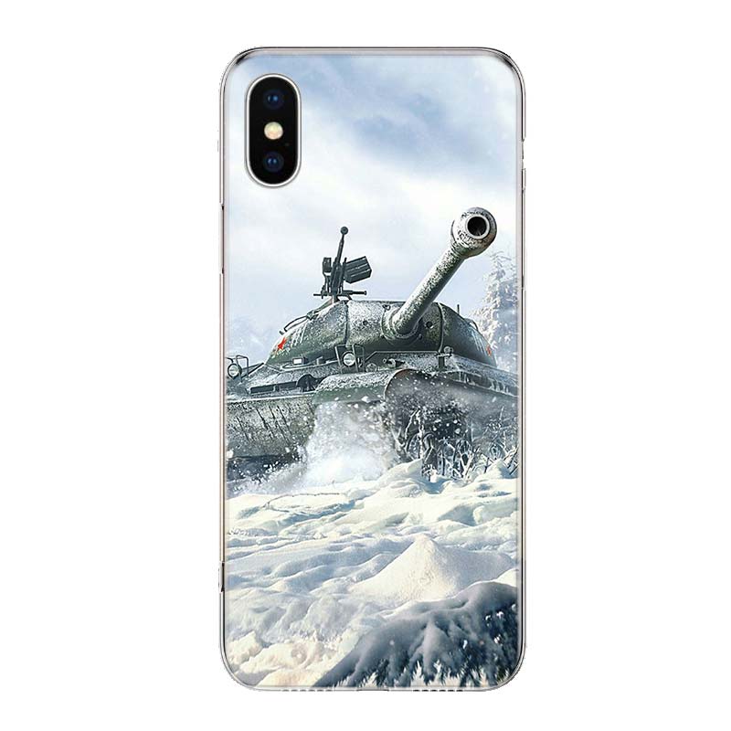 

World Of Tanks Phone Case Cover For iPhone 11 12 13 Mini 14 15 Plus 16 Pro Max 17 Air 7 8 + SE Art Customized Fundas 11 12 13 Mi iPhone 7(8)SE